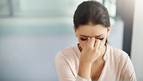 Can a breakup cause headaches?